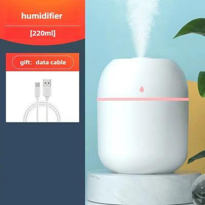 Car Diffuser Humidifier Auto Air Purifier Air Freshener with Colorful Atmosphere Lamp For Car Aromatherapy Diffuser Fresh