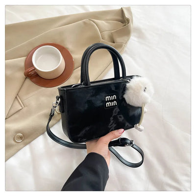 2025 New Women's Luxury Handbag Designer Small Square Purse Fashion Top Handle Crossbody Bag Elegant Shoulder Bag Trendy Clutch