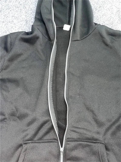 Zipper Hoodies Women/Men Fashion Long Sleeve Hooded Fleece Sweatshirt Hot Sale High Quality Casual Campus Streetwear Sportwear