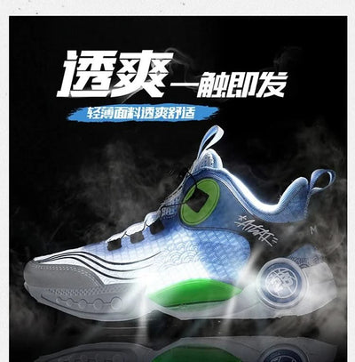 Children Basketball Shoes Boys Sneaker 2025 New Luxury Tennis Shoes 4 To 12 Years Breathable Non-slipp Sports Shoes for Boy