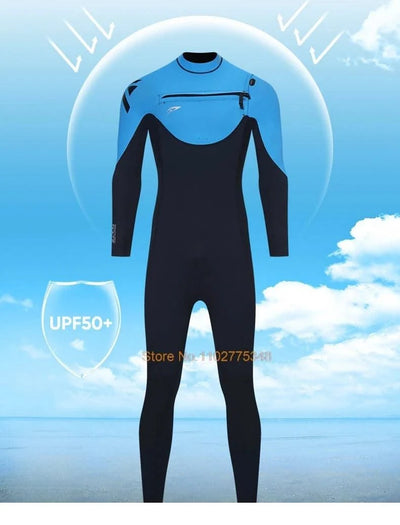 Wetsuits For Men Women Neoprene Surf Suit Wet Suit Chest Zip 3/2mm Full Body Dive Skins For Surfing Diving Snorkeling Kayaking
