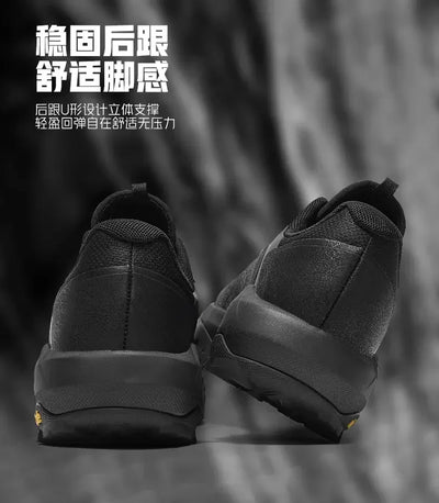 2025 High-quality outdoor climbing shoes Men's Lightweight breathable skidproof shock absorption all-terrain off-road sneakers