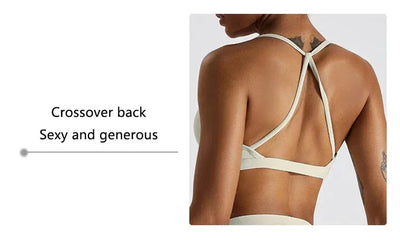 Sexy Scrunch Sports Bra Gym Top Women Running Back Cross Top Women Sportswear Yoga Underwear Fitness Workout Yoga ClothingWomen