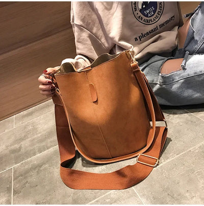 Designer Handbags Ladies Bucket Bag PU Leather Shoulder Large Capacity Crossbody Bags for Women High Quality New Tote Bag