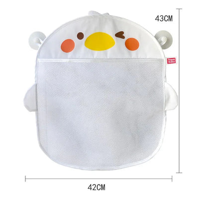 Baby Bathroom Storage Mesh Bag Children Games Network Bath Baskets Organization Water Bath Toys Cartoon Animal Shapes Net Bag