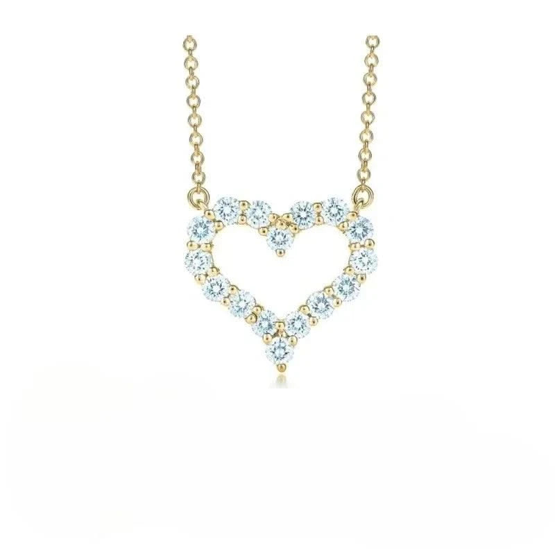 Classic and Trendy love light luxury women's necklace, new trendy party necklace