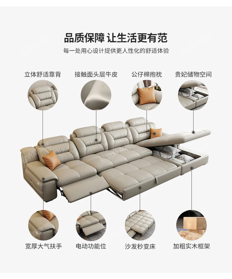 Multifunctional Designer Sofas Modern Luxury Living Room Comfortable Sofa Bed Lounge Adult American Sillon Cama Salon Furniture