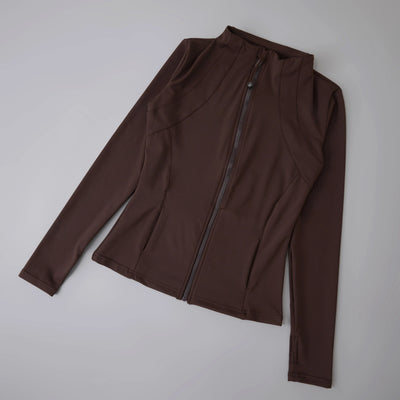 Running Wear Athletic Sports T-Shirts Tops Women Long Sleeve Shirt Sports Jacket Women Seamless Yoga Wear  Jacket