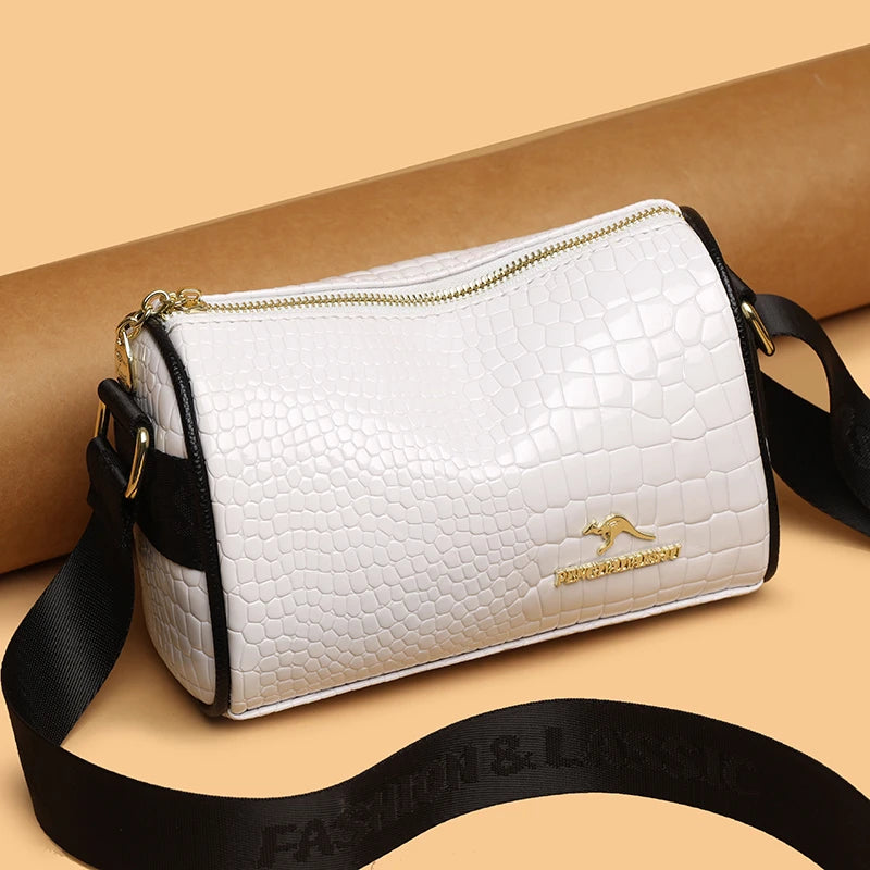 2024 Luxury Designer Large Capacity Handbag Women Bags High Quality Messenger Bag Leather Casual Shoulder Crossbody Bags