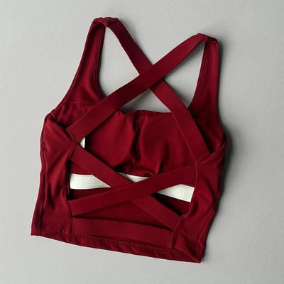 Women Sports Bra Top Push Up Fitness Yoga Bra Underwear