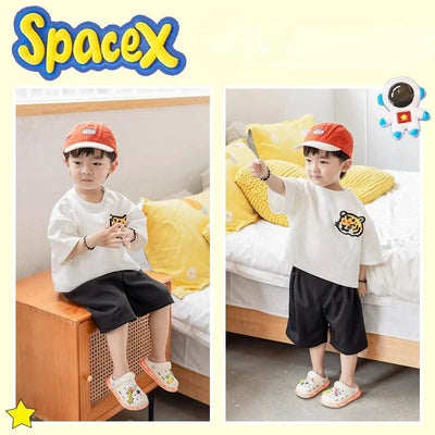 Anti-Skid Cartoon DIY Design Hole Soft Shoes | Baby | Kids Sandals | Children's Shoes | Slippers | Sandy Beach Slip-On Shoes For Toddlers