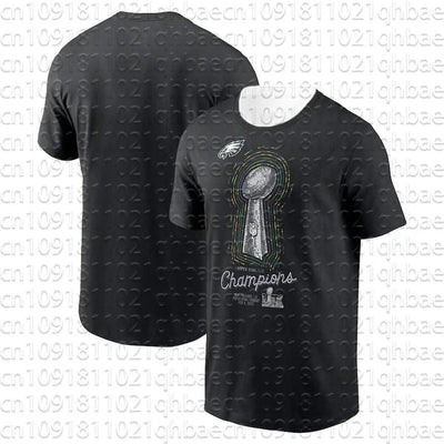 American Football Philadelphia Eagles Men Women Breathable Quick Drying T-Shirt Round Neck Oversized Fashionable Casual Shirt