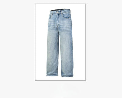 Mens Jeans Large Denim Jeans for Teens Trousers for Men Jean Baggy Pants Men's Fashion Man Male Trendyol Streetwear Korean Men´s