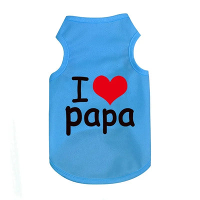 Dog Summer Vest Pet Comfort Breathable Vest Funky Fashionable Dog Apparel Summer Style Unleashed Airy Vests for Dogs and Cats