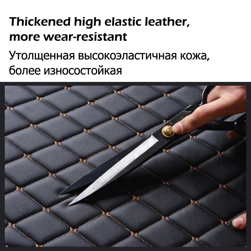 Car Floor Mats For Citroen DS5 DS 5 2011~2018 Durable Anti Dirty Pad Rugs Luxury Leather Mat Carpets Car Accessories