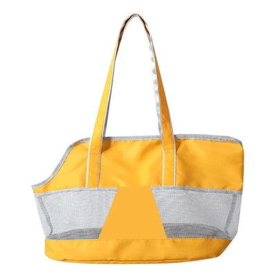 Small Dog Accessories Single-shoulder Portable Bag Pet Carrying Handbag Cat  Tote Travel Foldable Mesh Carriers Tote Car Cover