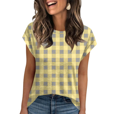 Womens Summer Tops Going Out Workout Outfits Spring Short-sleeved T Shirts Business Casual Dressy Fashion Trendy Clothes 2025