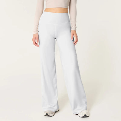 Wide Leg Pants For Women Yoga Pants High Waist Sweatpants With Pockets Stretch Pants Comfy Workout Sports Sweatpants Leggings