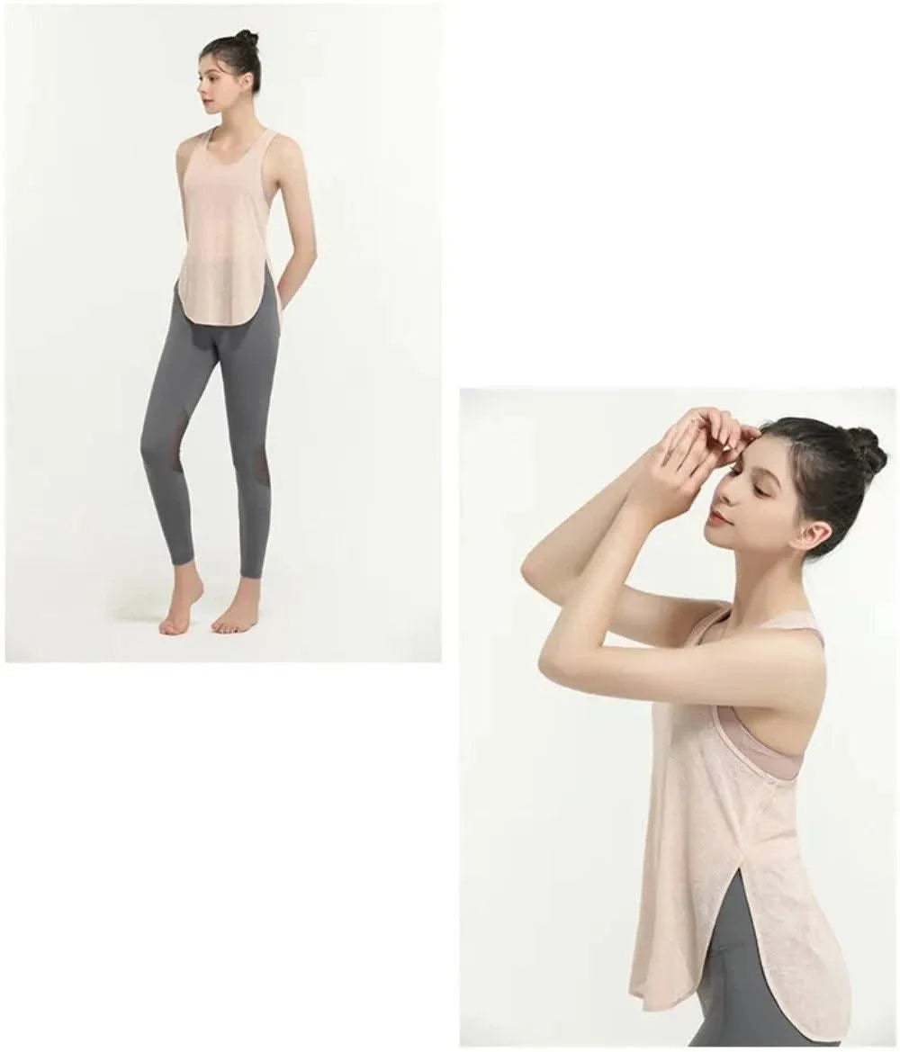 Sports Vests for Women Gym See Through Yoga Fitness Shirt Sports Top Black Running Vest Women's Jogger Shirts Workout Female