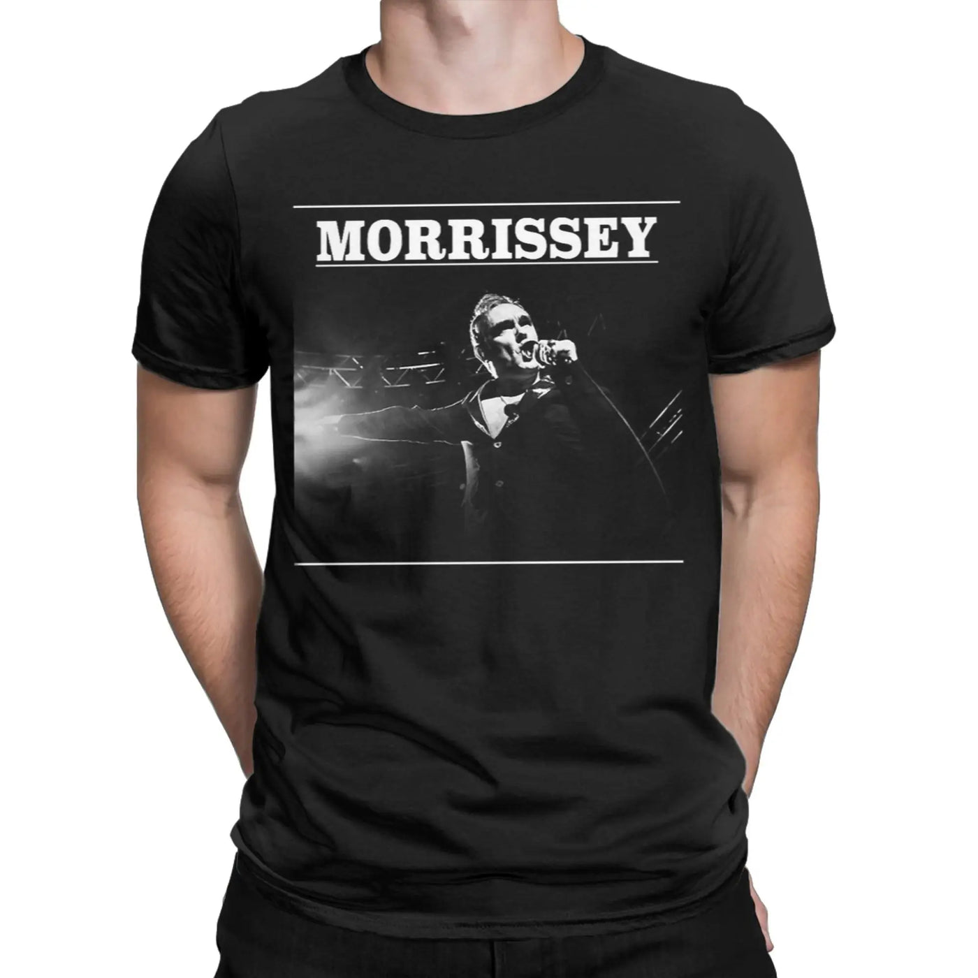 Men Women T-Shirt  Morrissey Designs British singer and songwriter T Shirts Fashion  Summer Tee Shirt Y2K Cotton Tops Gift