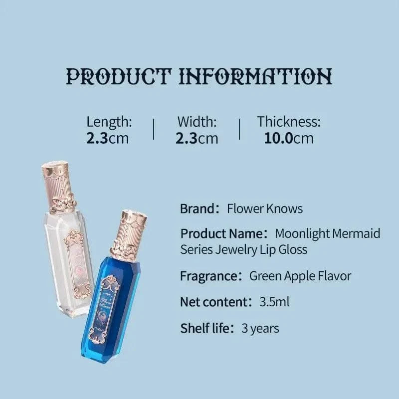 Flower Knows Moisturizing Long-lasting Lipstick Lip Gloss Nourishing  3.5g