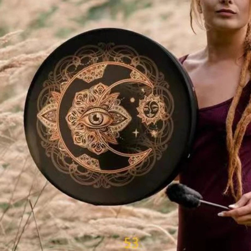 Professional Shamanic Drum Adults Exercises Hand Drum Meditation Beginner kids Drums Large Percussion Instruments Music Therapy