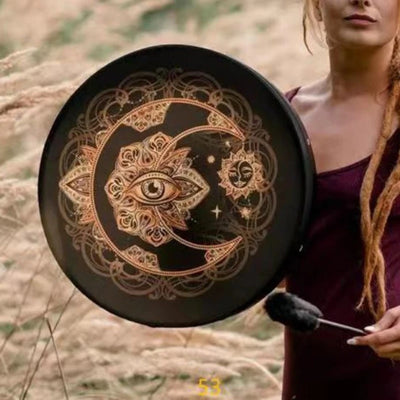 Professional Shamanic Drum Adults Exercises Hand Drum Meditation Beginner kids Drums Large Percussion Instruments Music Therapy