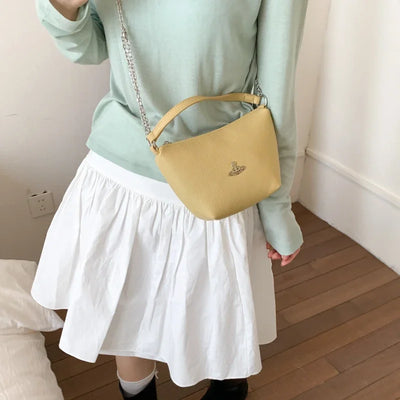 Designer Ladies Handbag Leather Tote Bag Women's Crossbody Shoulder Strap Elegant Classic Messenger Luxury Brand Fashion Item