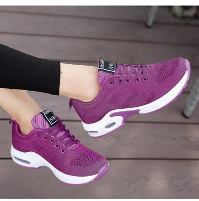 Sports Shoes for Women Spring White Breathable Casual Sneakers Summer Breathable Air Cushion Running Zapatillas Mujer Girl Shoes