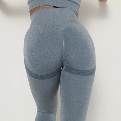 Women Yoga Leggings High Waist Exercise Sports Trousers Running Fitness Gym Leggings Quick Dry Hip Lifting Femme Slim Pants