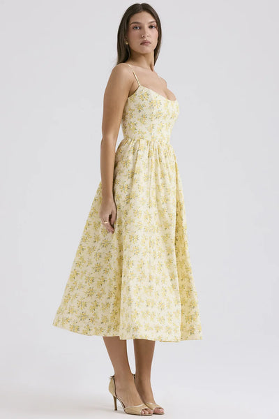 Elegant floral prints Dresses for summer women's dresses 2024 New Skinny Sexy Backless SLeeveless High Waist Maxi Sling Dress