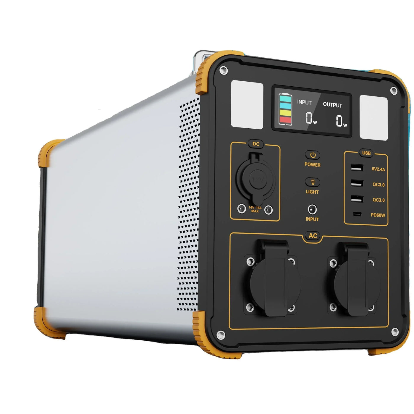 Portable Power Station 1000W  Solar   Outdoor Energy Storage  Supply