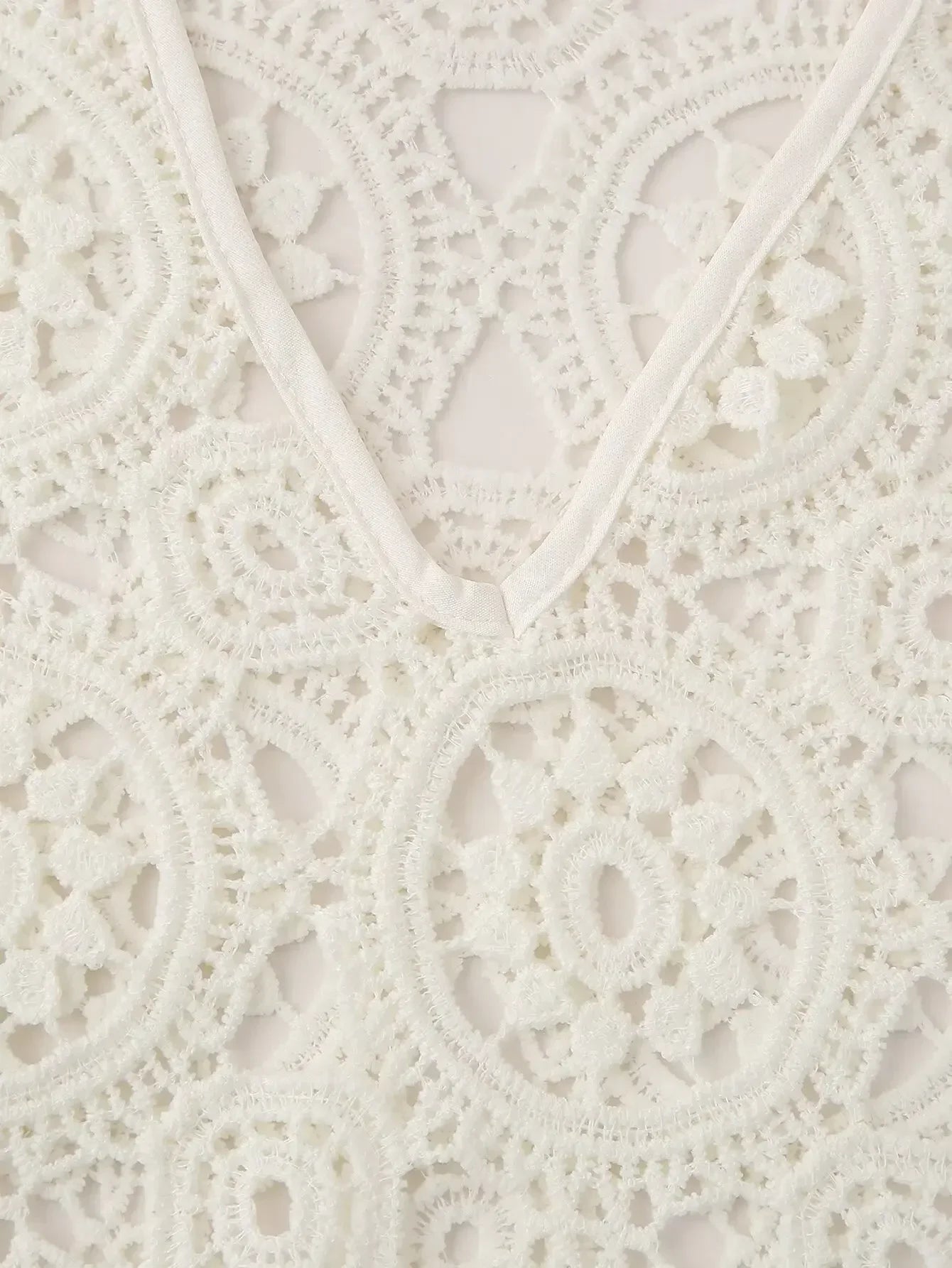 Women's Dress 2024 Summer New Lace Embroidered Hollow Long Dresses for Women