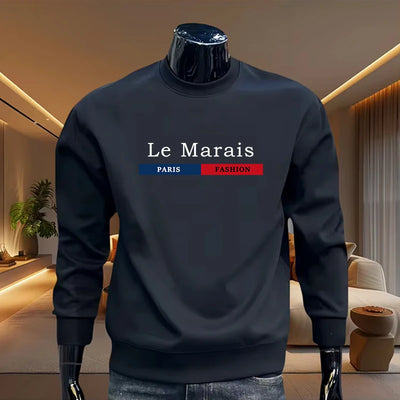 Mens Sweatshirts Hot Sales Printing O-Neck Fashion Street Tops Outdoors Man Sports Jogging Clothing Casual Pullover 2025 Autumn