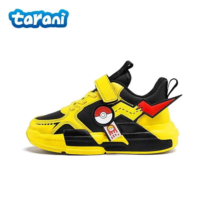 Kids Cartoon Sports Skate Shoes Lightweight for Easy Wear Children's Outdoor Casual Sneakers Non-Slip Sole for School Play