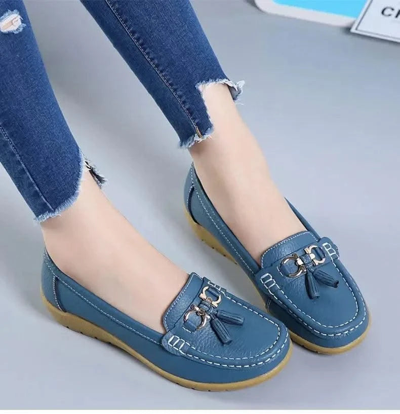 Women Slip On Loafers flat shoes Women Moccasins Casual Sneakers