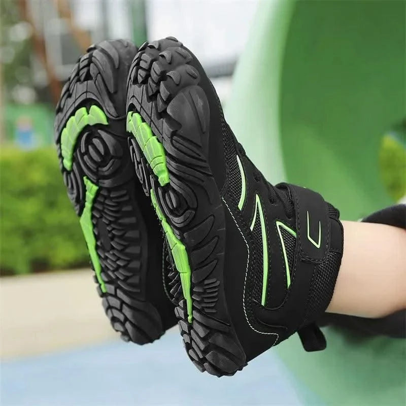 New Children Shoes Hiking Climbing Boys Fashion Sneakers Girls Sport Running Shoes Kids Breathable Casual Trainers Outdoor Shoes