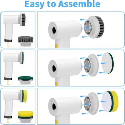 Brand new cordless electric cleaning brush housework kitchen dishwashing brush bathtub tile professional cleaning brush labor pr