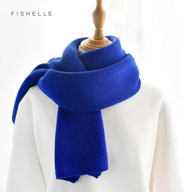 cashmere knitted scarves women or men kids children