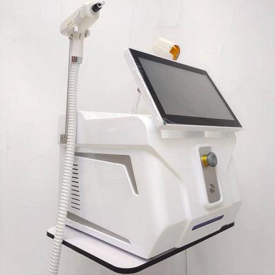 Hair remvoal handle  Germany diode laser hair removal technology is based on the selective kinetics of light and heat. The laser