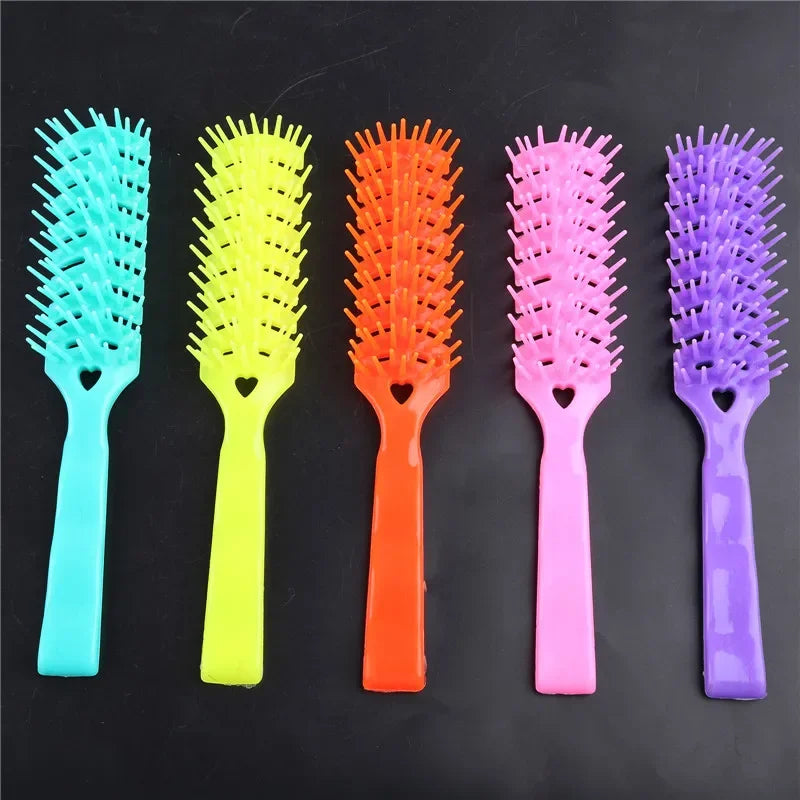 Vent Brush Hair Brush 7 Row Vent Brush With Ball Tipped Bristles for Wet Short Curly Straight Hair Blow Drying Quickly