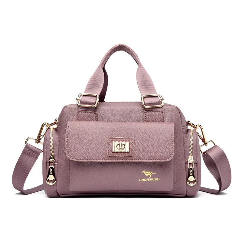 New Summer Fashion Women Designer Bag Leather Handbags PU Shoulder Bag Crossbody Shopping Bags For Women Luxury Lady Purse Sac