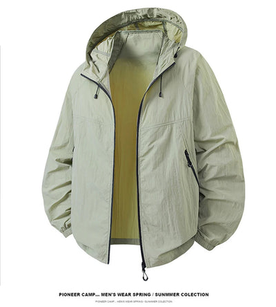 New Summer Camping Hiking Jackets Men Fishing Cycling Hooded Gym Sports Running Coats Outdoor Sun-Protective Thin Jackets Women