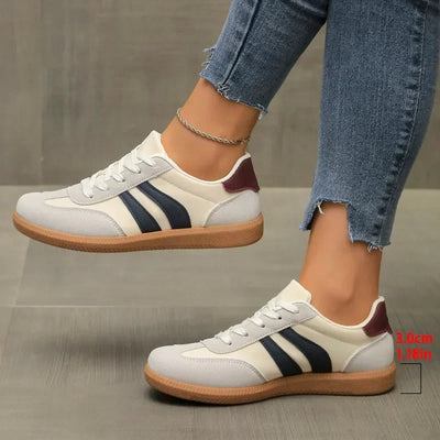 Women Designer Sneakers 2025 New Round Head Deep Mouth Light Sneakers Breathable Casual Versatile Sneakers Zapatos De Mujer