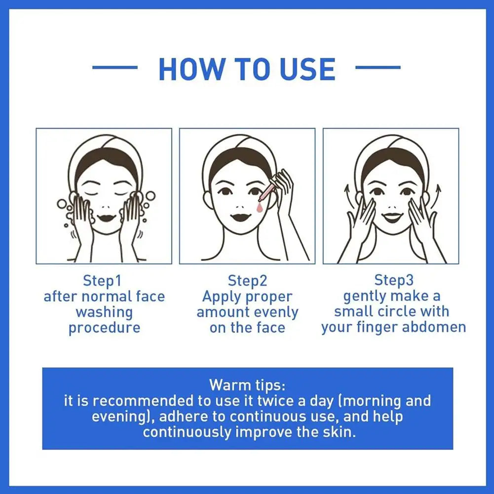 Anti Aging Serum Whitening Firming Fade Fine Lines Hydrating Facial Serum Reduces Wrinkles Skin Repair Nourishing For Skin Care