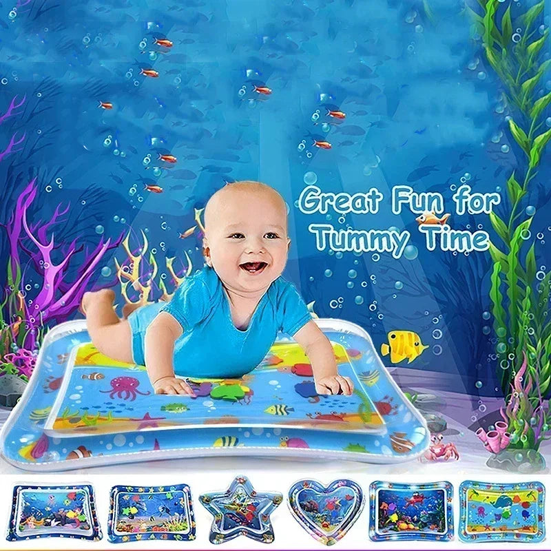 Baby Water Mat Inflatable Cushion Infant Toddler Water Play Mat for Children Early Education Developing Kid Toys Summer Play Mat