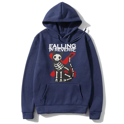 Men's and women's casual sweatshirts fall on reverse cat graphics hooded retro street wear cotton spring and summer new models