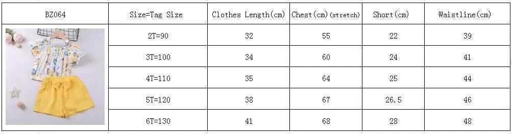 Clothes For Girls Summer Toddler Girls Clothes 2Pcs Outfits Kids Clothing For Girls Tracksuit Suit For Girls Children Clothing