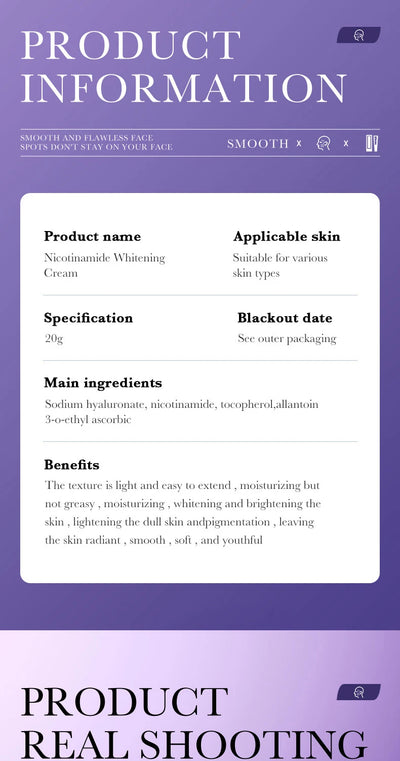 10pcs Freckle Removing Face Cream skincare Firming Moisturizing Facial Creams Brightening Face Cream Beauty Skin Care