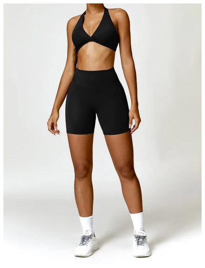 Women Seamless Yoga Set 2PCS Gym Workout Clothes for Female Push Up Bra High Waist Leggings Sexy Fitness Sportswear Sports Suits
